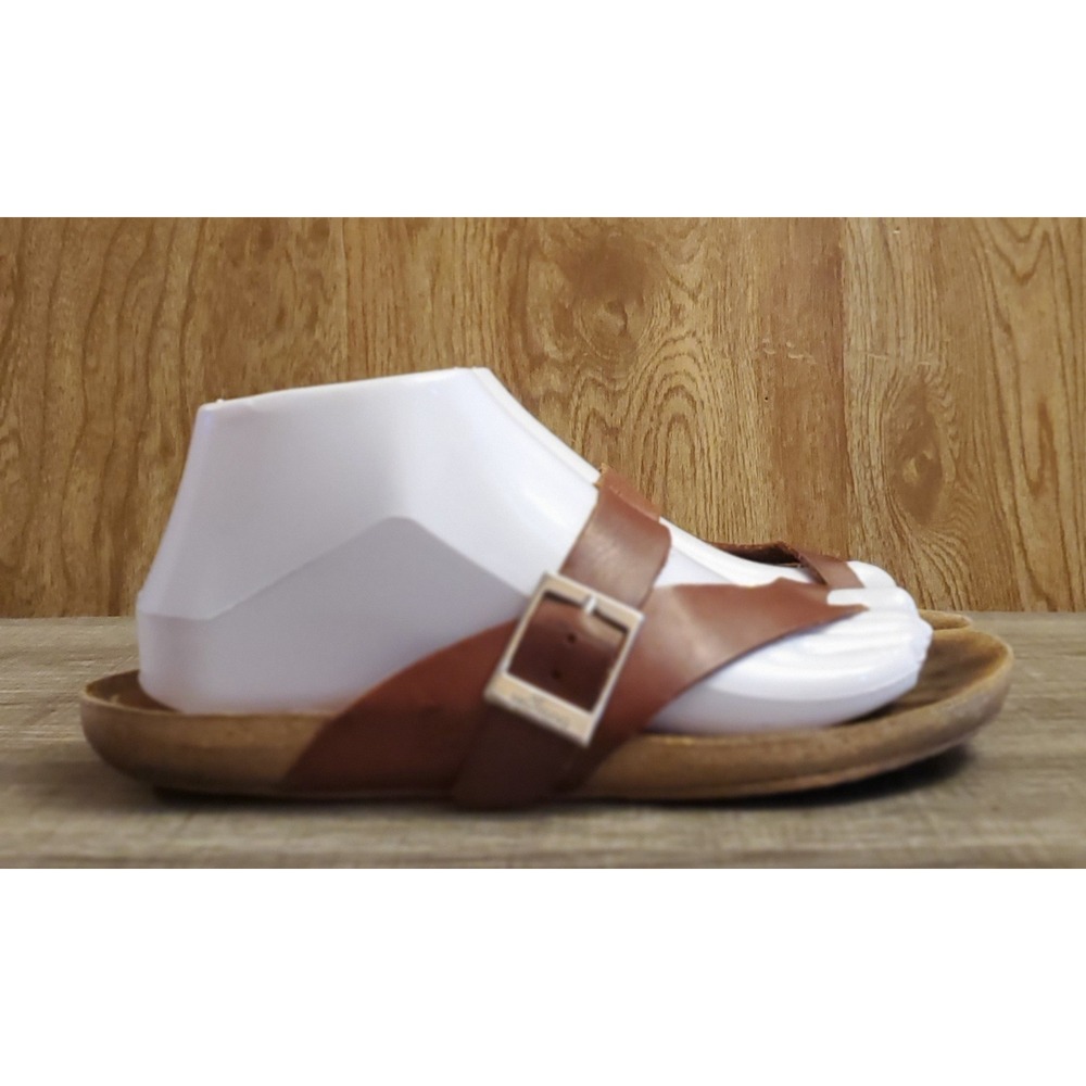 Yokono Ibiza Leather Sandals Womens Size 8 Brown